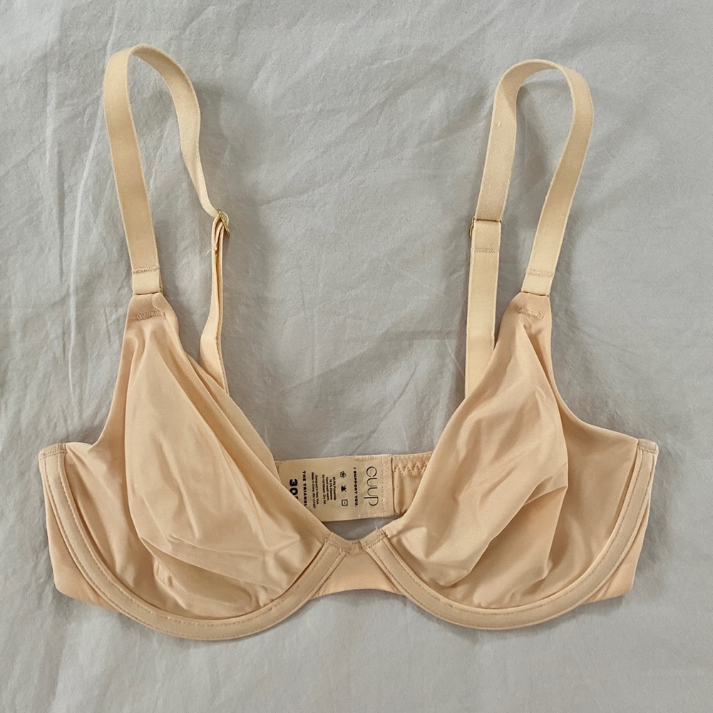 [CUUP] The Triangle Bra 30D in Micro Blush